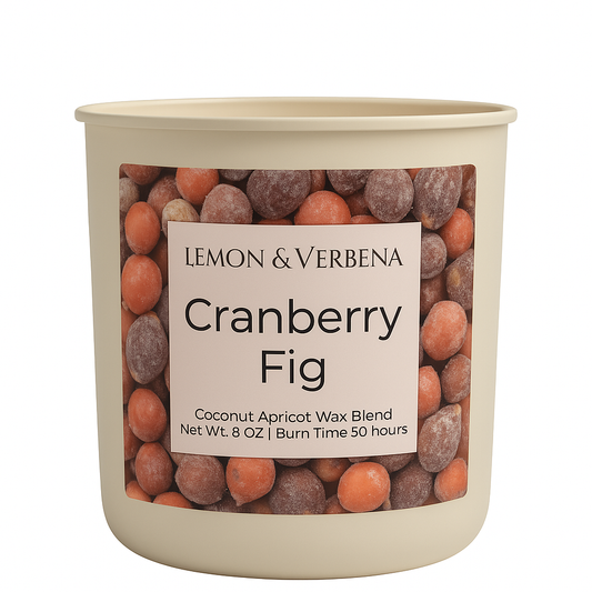 Cranberry Fig Scented Candle